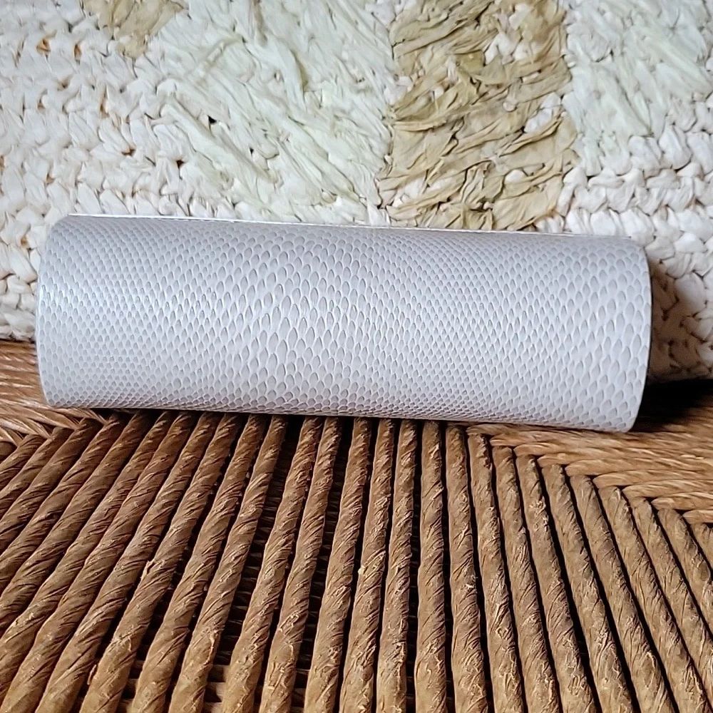 Jimmy Choo faux snakeskin, hard, sunglass / eyeglass case